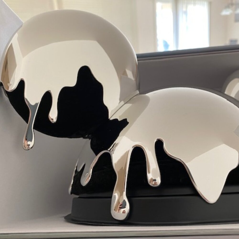 Disney 100 Dripping Platinum Ear Hat